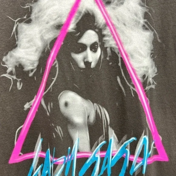 Women’s Graphic “Lady Gaga” Tee Shirt - Picture 5 of 7